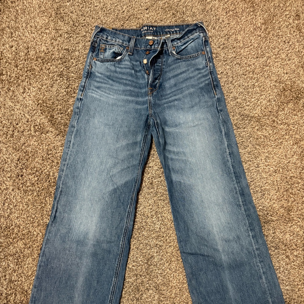 Ariat Women's Blue Flare & Wide Leg Jeans